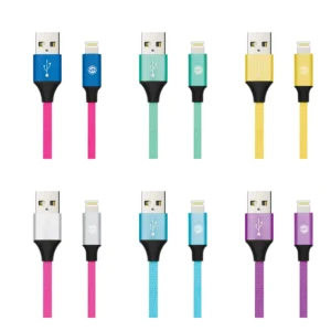 Lightning 10ft NEON Cable Hang Tag Pack - 4 colours