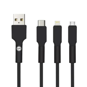 3 IN 1 3.3ft Cable Bulk Packe - 4 colours