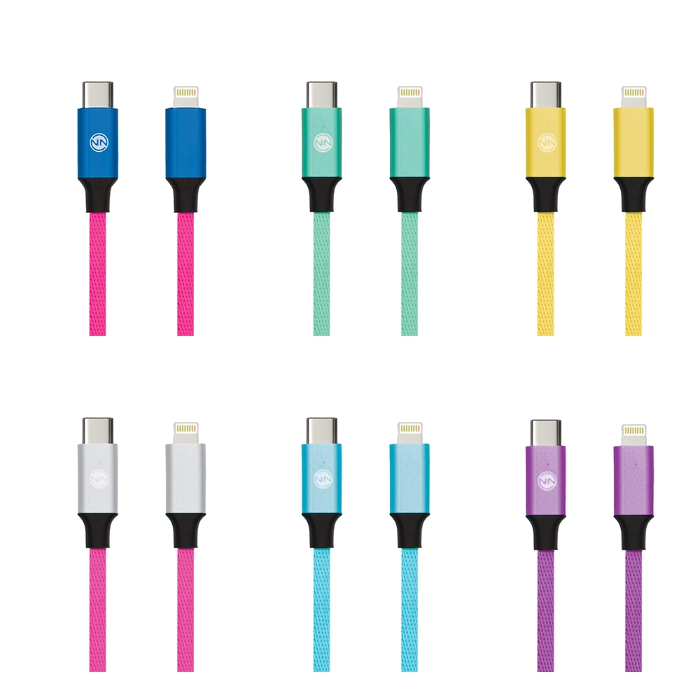 Type-C to Lightning 10ft NEON Cable Hang Tag Pack (20W)