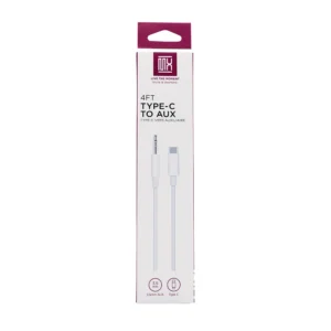 Type C to Audio 3.5mm male  4ft