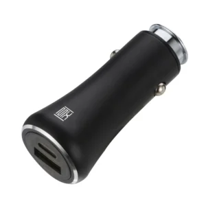 FCC USB A & USB C(PD) Car Charger 36W  MX Package For PM6TR - Black