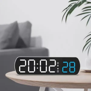 Digital Alarm Clock - Pill Style