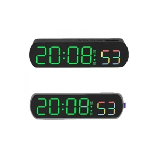 Digital Alarm Clock - Pill Style