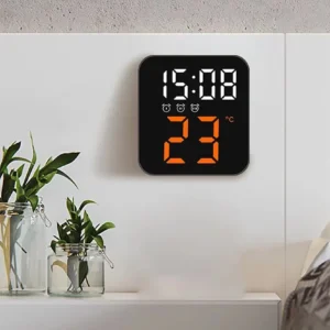 Digital Clock with Outdoor Temperature