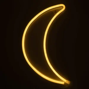 LED Neon Sign - Moon