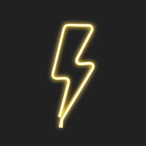 LED Neon Sign - Lightning