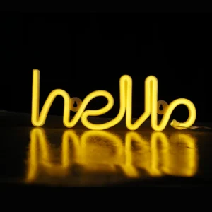 LED Neon Sign - Hello