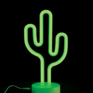LED Neon Sign - CactusNo Stand