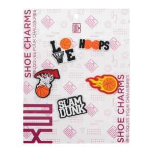 Shoe Charms - Basketball Set
