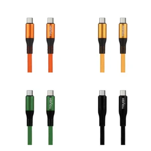 Braided Tough Type-C to Type-C 6.6ft Cable