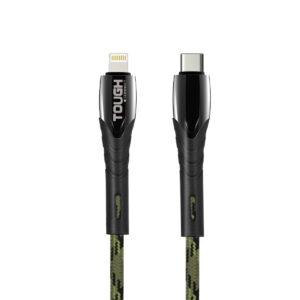 Camo Tough Heavy Duty Type-C to Lightning 20W 10ft Cable