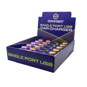 FCC Car Charger 1 port 24pcs/PDQ(511FCC1A)