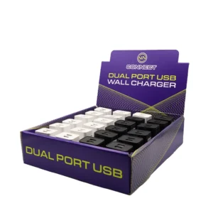 CETL Wall Charger 2 ports 24pcs/PDQ(521CETL2A)