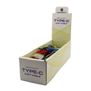 USB Heavy Duty Type C Cable - 3.3ft, 24pcs/PDQ(NN0016)