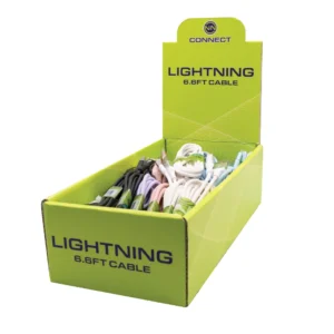 USB Lightning Cable - 6.6ft, 24pcs/PDQ(NN0002)