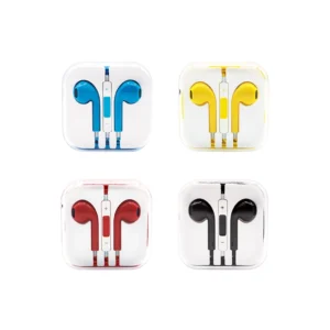 Solid 3.5mm AUX Wired Earbuds Assorted colours